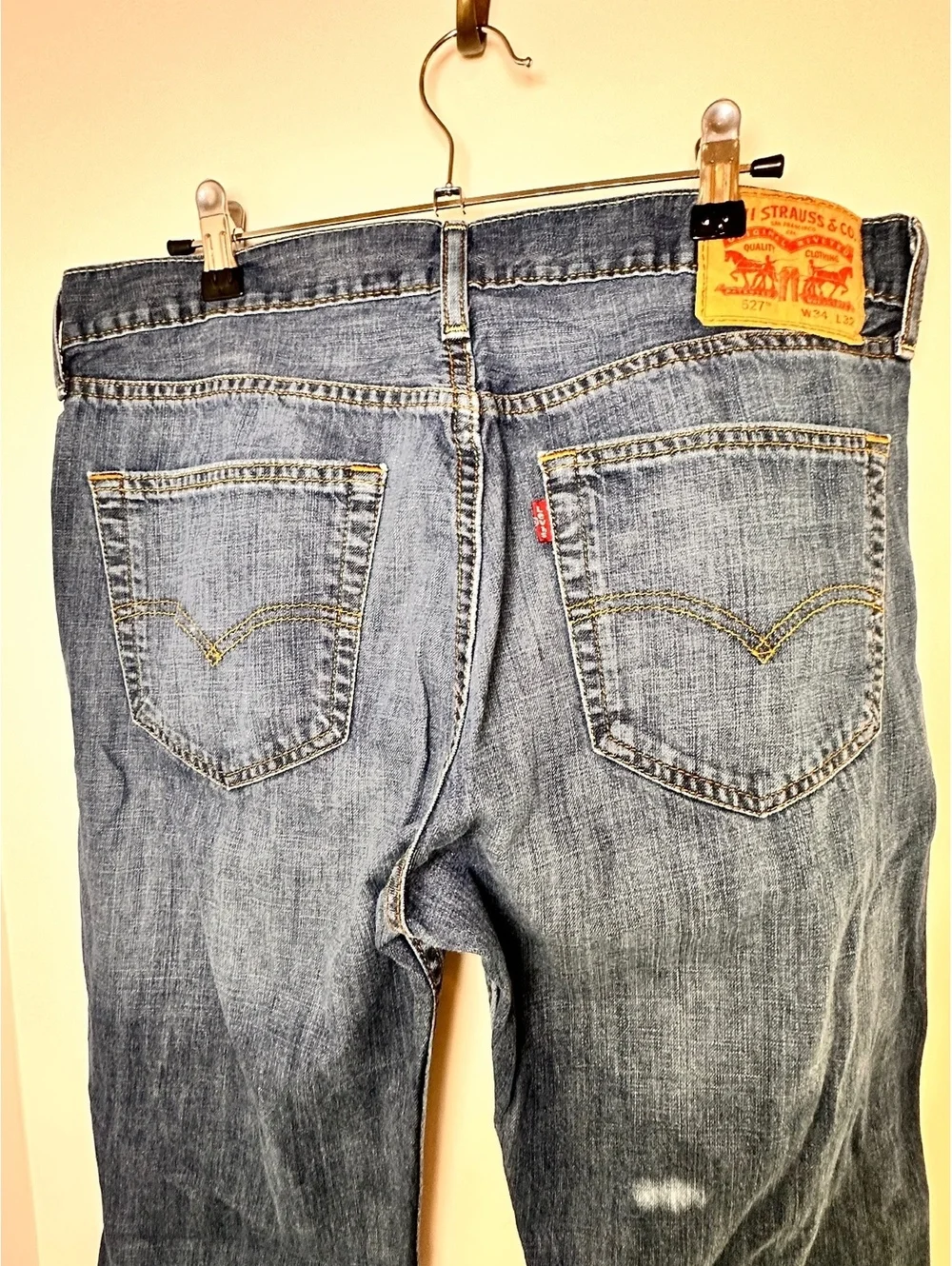 Levi’s 527 Men’s Slim Bootcut Jeans W34 L32